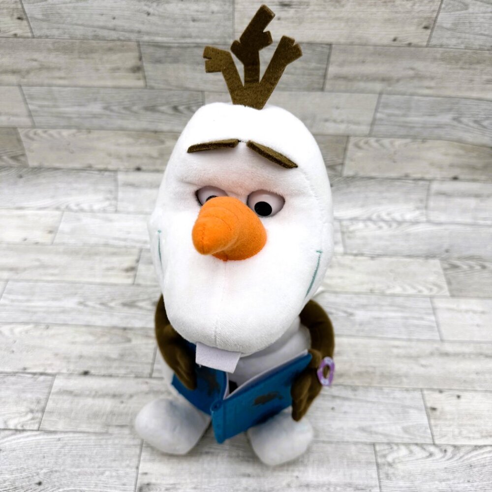 Disney Frozen Story Time 12" Olaf Talking/Moving Interactive Toy Plush - Picture 2 of 8